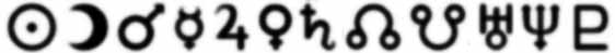 Planet Symbols Planet Symbols